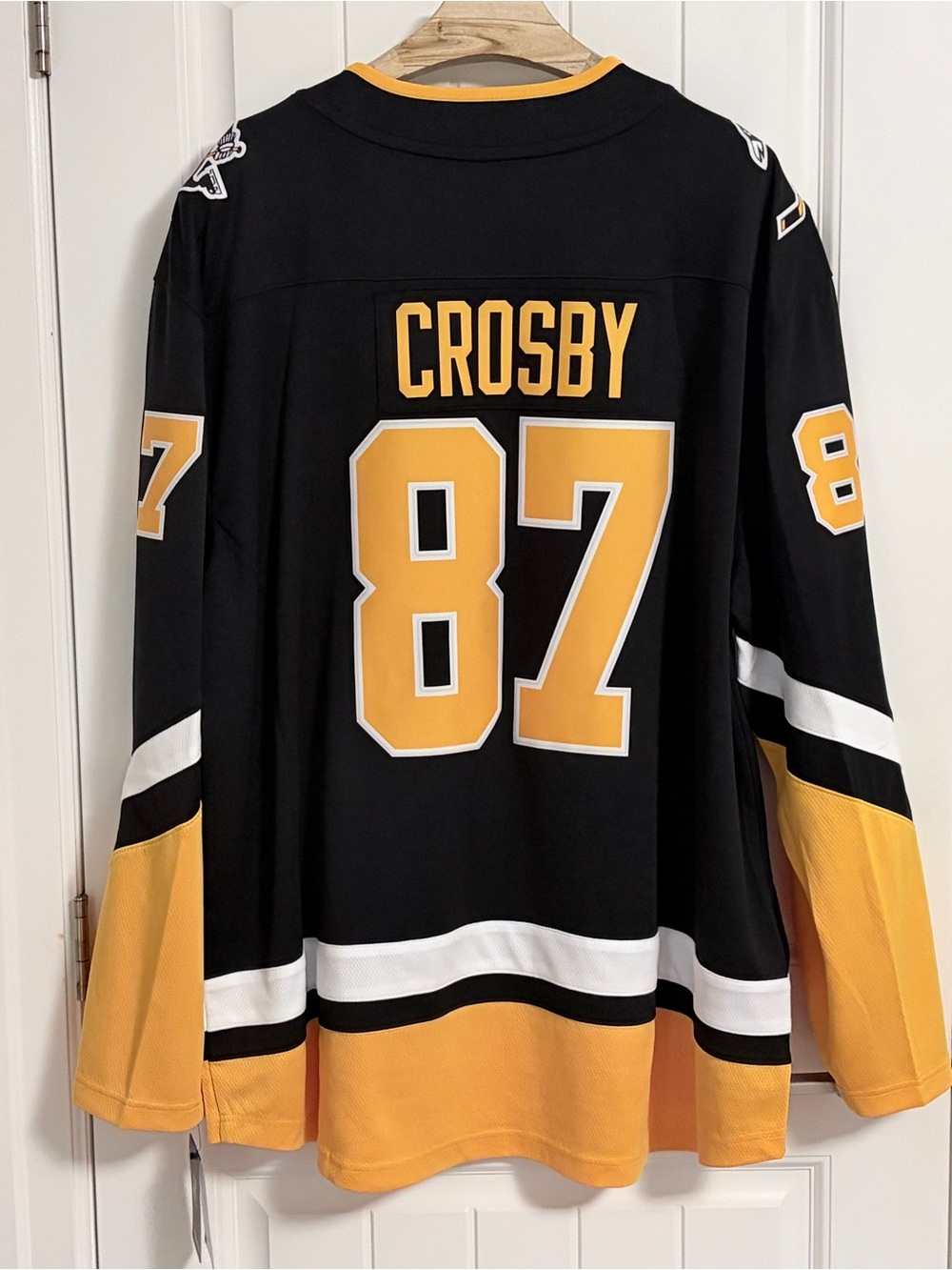BNWT Authentic Fanatics Pittsburgh Penguins Sidney Crosby Home Jersey Size 3XL